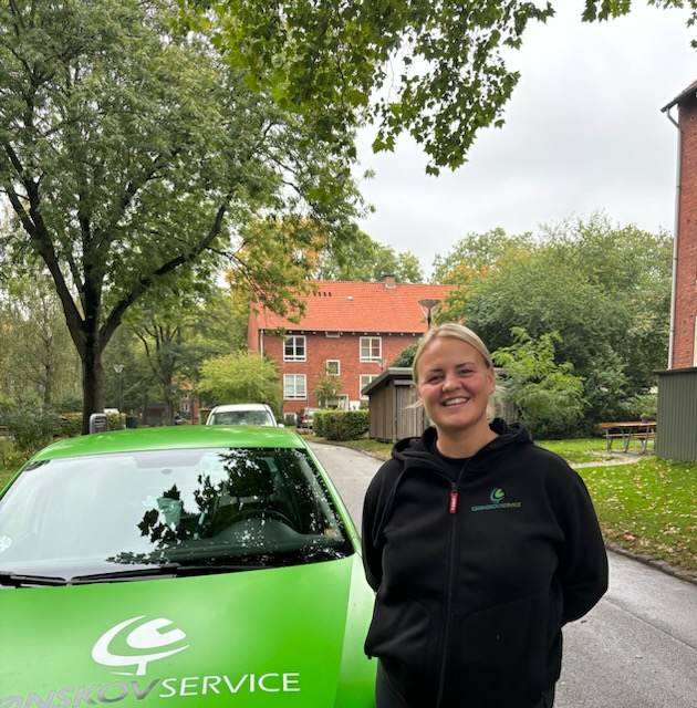 Medarbejder hos Grønskov Service